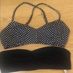 2 layering bralettes